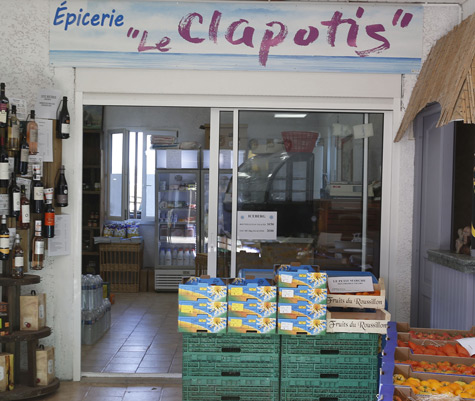 épicerie camping naturiste le clapotis